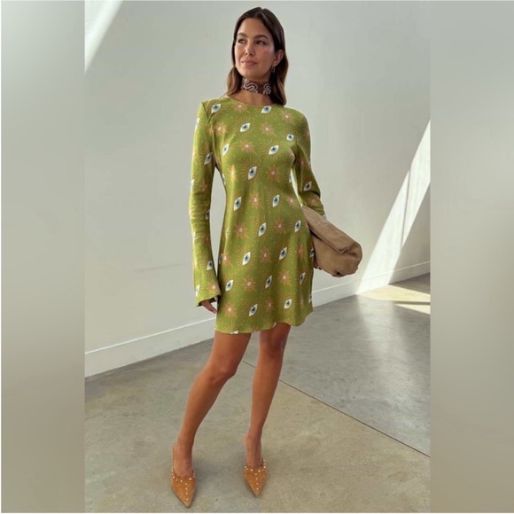 Never Fully Dressed Dresses & Skirts - NWT Never Fully Dressed Khaki Eye
Mini Soho Dress